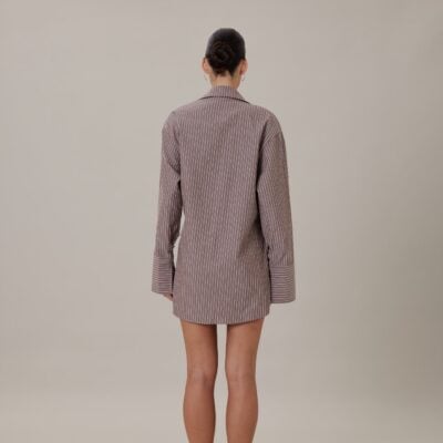 Elce Sidney Wrap Shirt Dress - Image 2