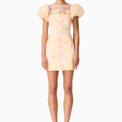 Elliatt Zaria Puff Sleeve Mini Dress - Image 1