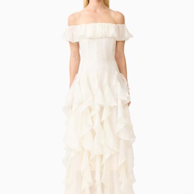 Elliatt Yvette Off Shoulder Gown - Image 1