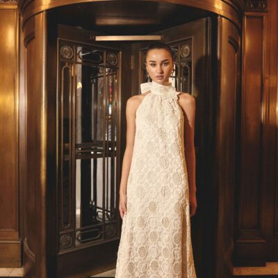 Elliatt Vessia Halter Neck Maxi Dress - Image 2