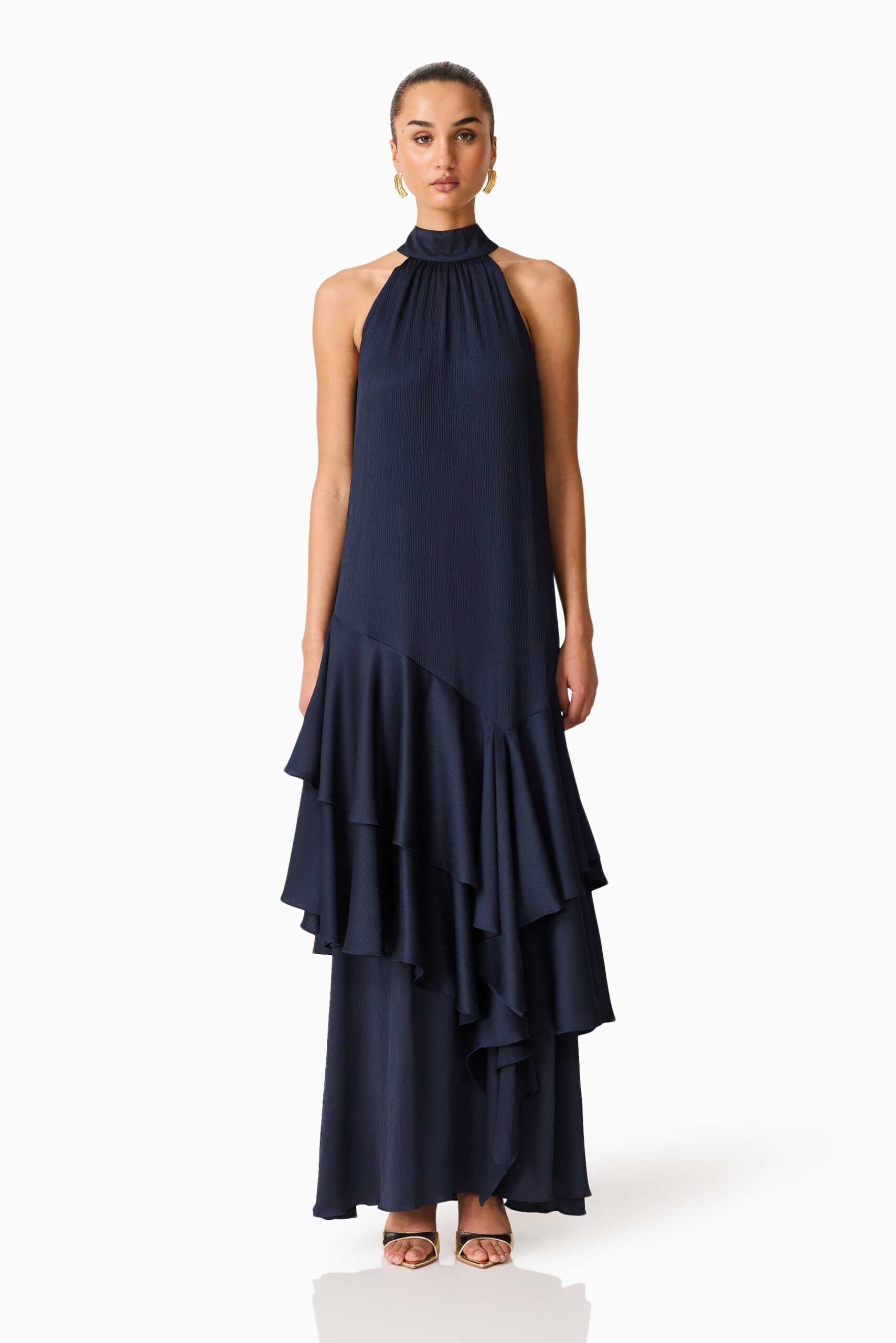 Elliatt Varella Halter Gown - Image 1