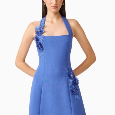 Elliatt Talitha Halter Mini Dress - Image 2