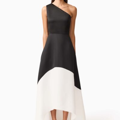 Elliatt Sorrel One Shoulder Gown - Image 1