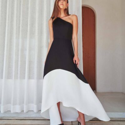Elliatt Sorrel One Shoulder Gown - Image 2