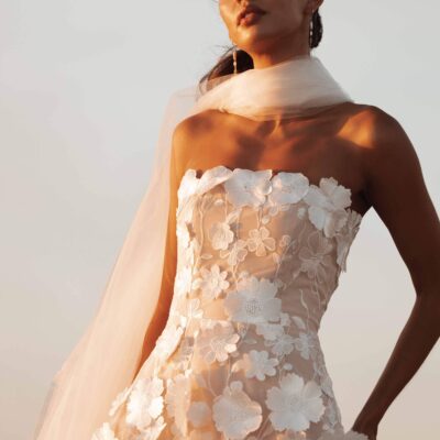 Elliatt Selene Maxi Tiered 3D Dress - Image 2