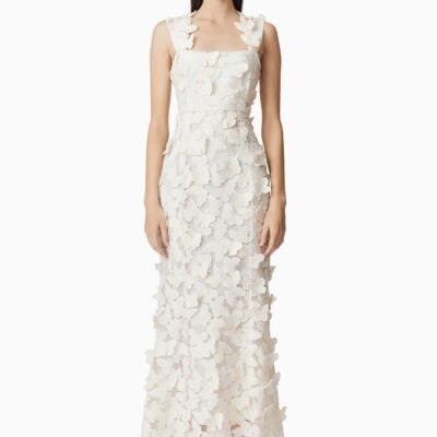 Elliatt Scarlett Butterfly Midi Dress - Image 1