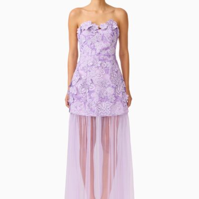 Elliatt Roseate Strapless Maxi Dress - Image 1