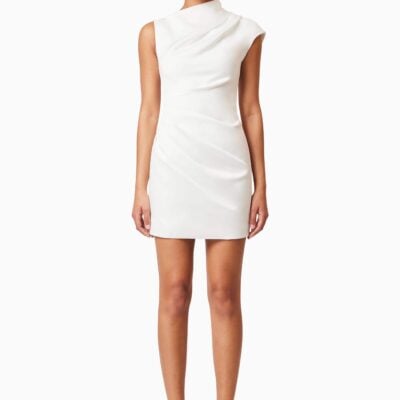 Elliatt Rose Asymmetrical Mini Dress - Image 1
