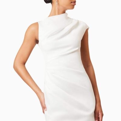 Elliatt Rose Asymmetrical Mini Dress - Image 2