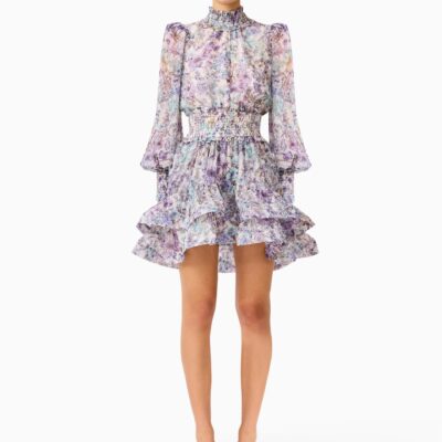 Elliatt Rosaria Long Sleeve Mini Dress - Image 1