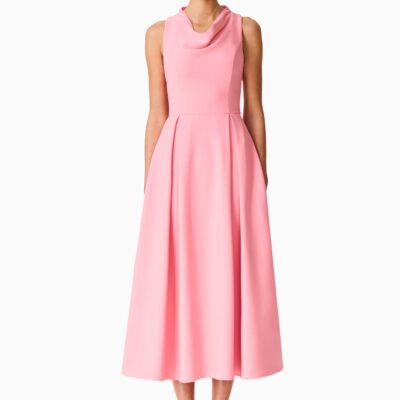 Elliatt Risa Cowl Neck Gown Dress - Image 1