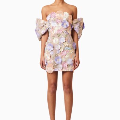 Elliatt Perry Embellished Mini Dress - Image 1