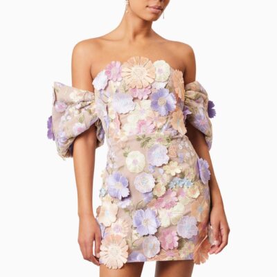 Elliatt Perry Embellished Mini Dress - Image 2