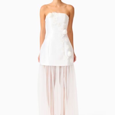 Elliatt Oleander Strapless Maxi Dress - Image 1