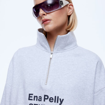 Ena Pelly Kenzie Qtr Zip Jumper - Image 2
