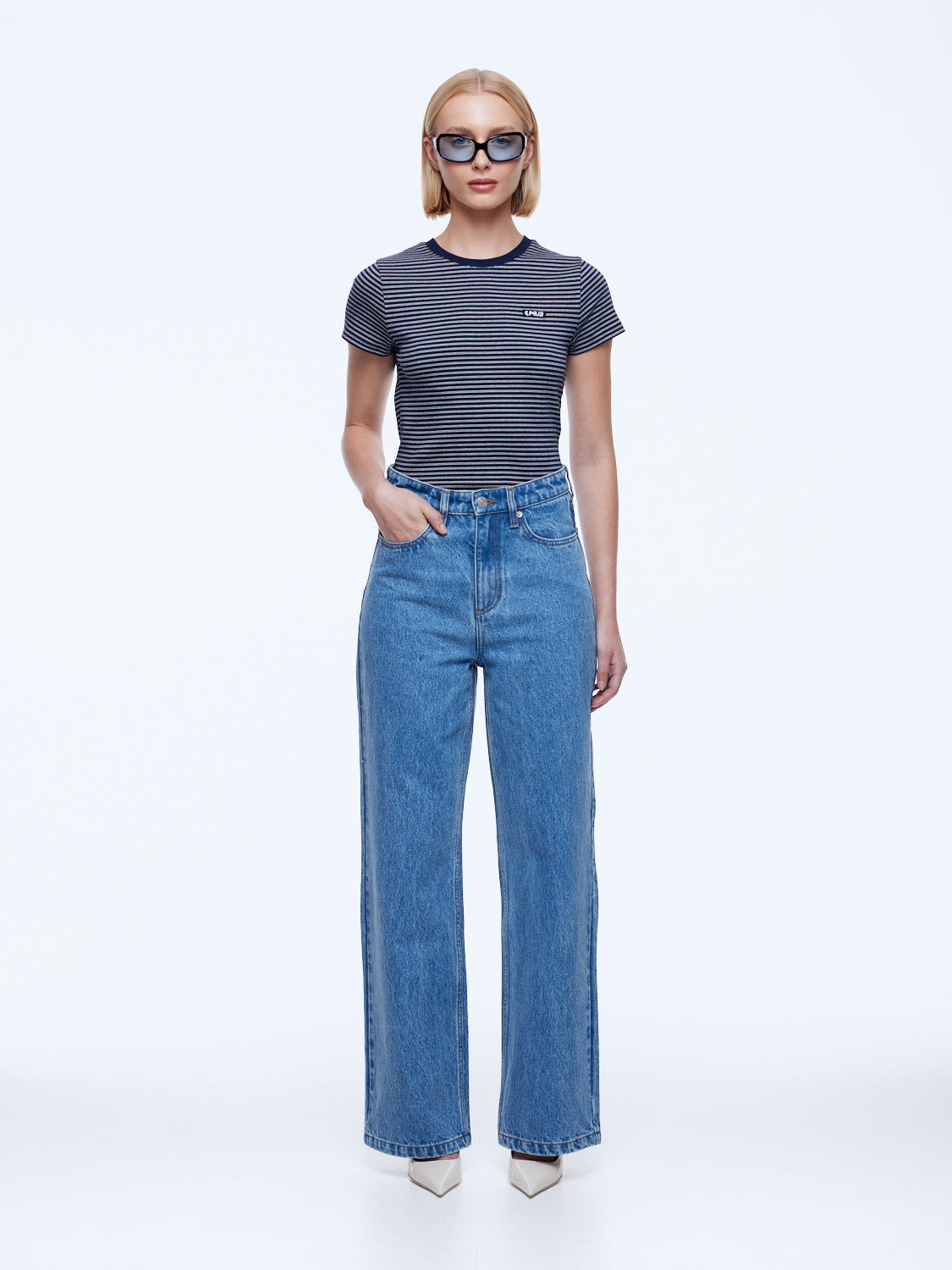 Ena Pelly Letti Straight Leg Jean - Image 1