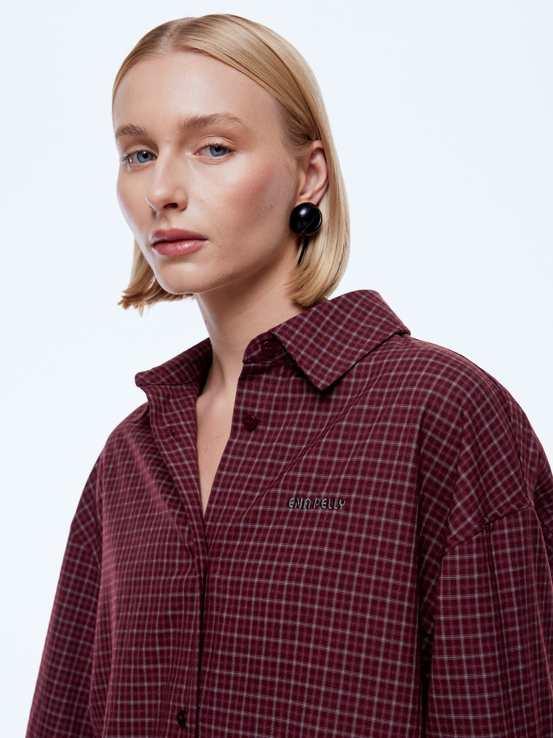 MNENP170826005234026_2 Ena Pelly Gigi Everyday Check Shirt - Image 2