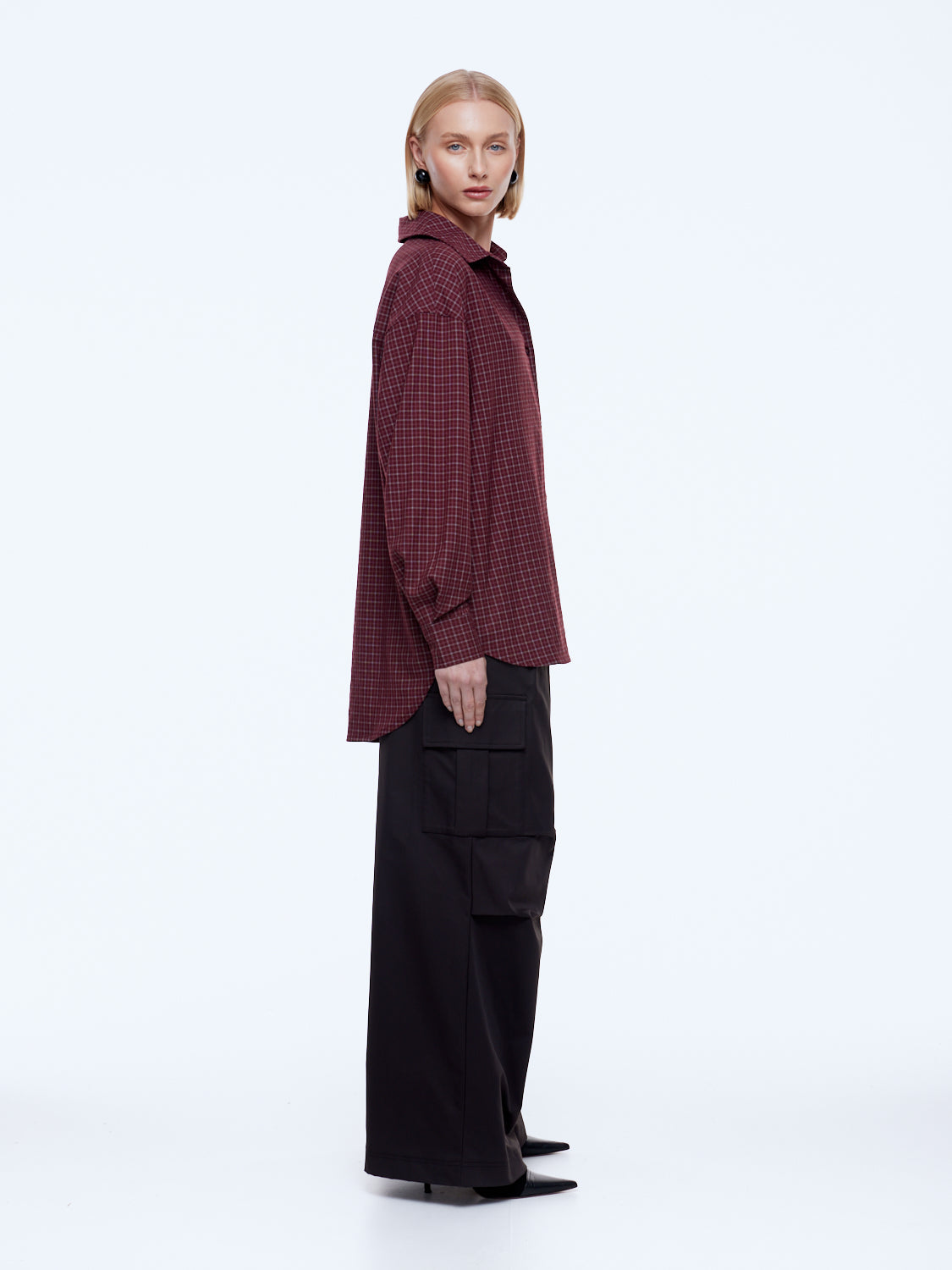 MNENP170826005234026_3 Ena Pelly Gigi Everyday Check Shirt - Image 3