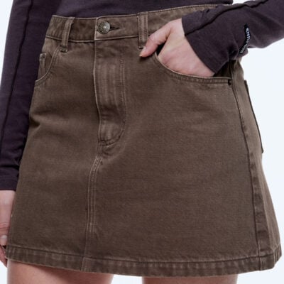 Ena Pelly Stella Denim Mini Skirt - Image 2