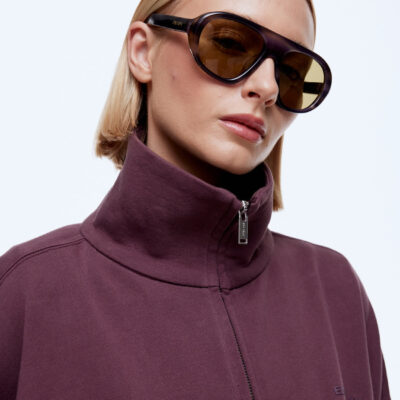 Ena Pelly Paris Terry Zip Thru - Image 2