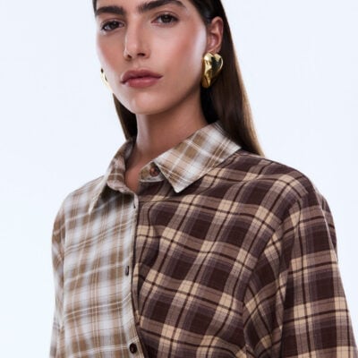 Ena Pelly Bobbi Check Shirt - Image 2