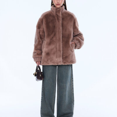 Ena Pelly Blake Multi Faux Fur Jacket - Image 1