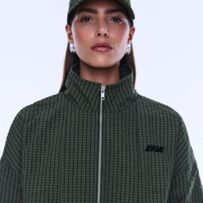 Ena Pelly Fallon Check Cap - Image 1