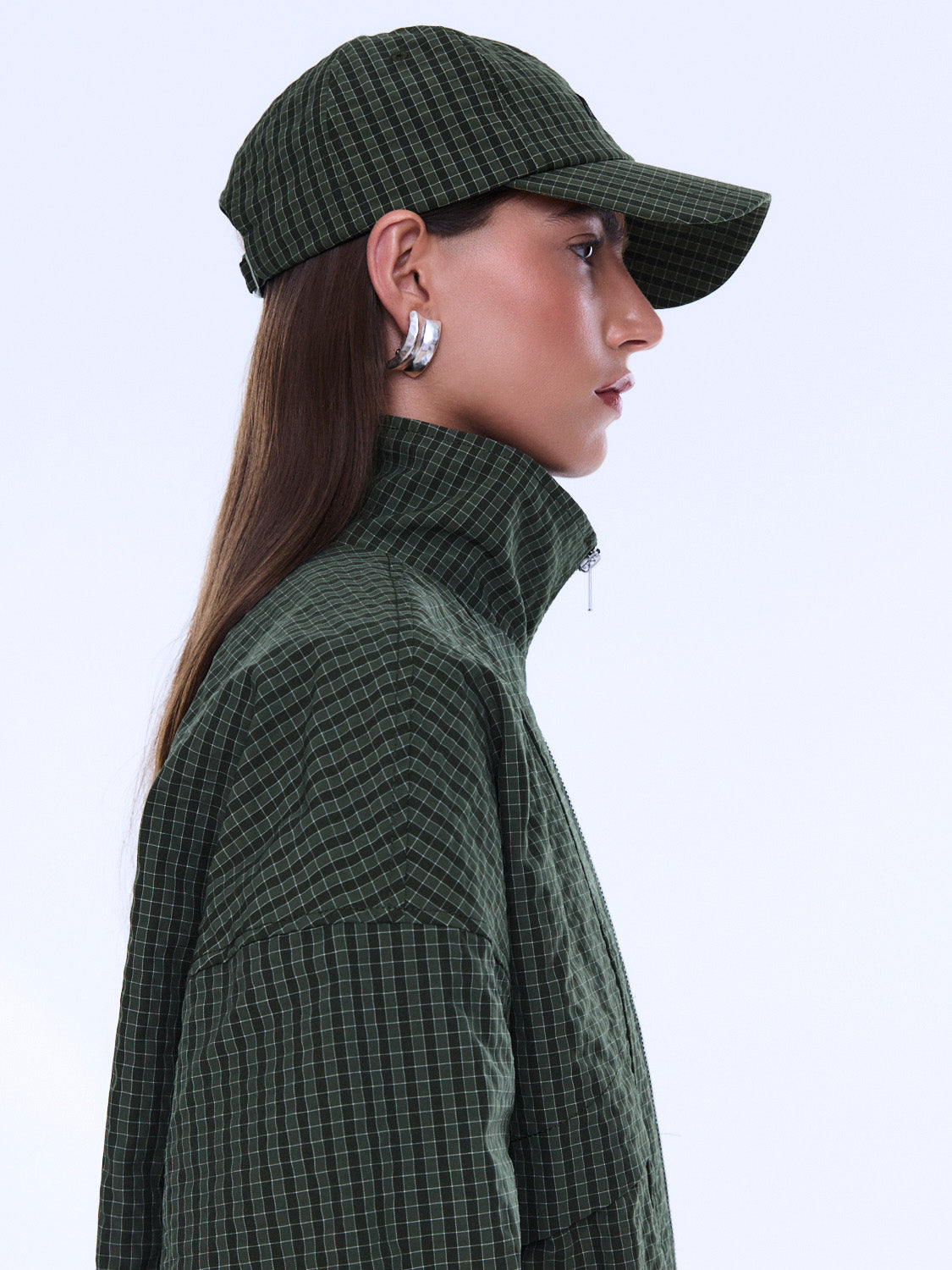Ena Pelly Fallon Check Cap - Image 3
