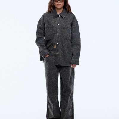 Ena Pelly Evie Denim Overshirt - Image 1