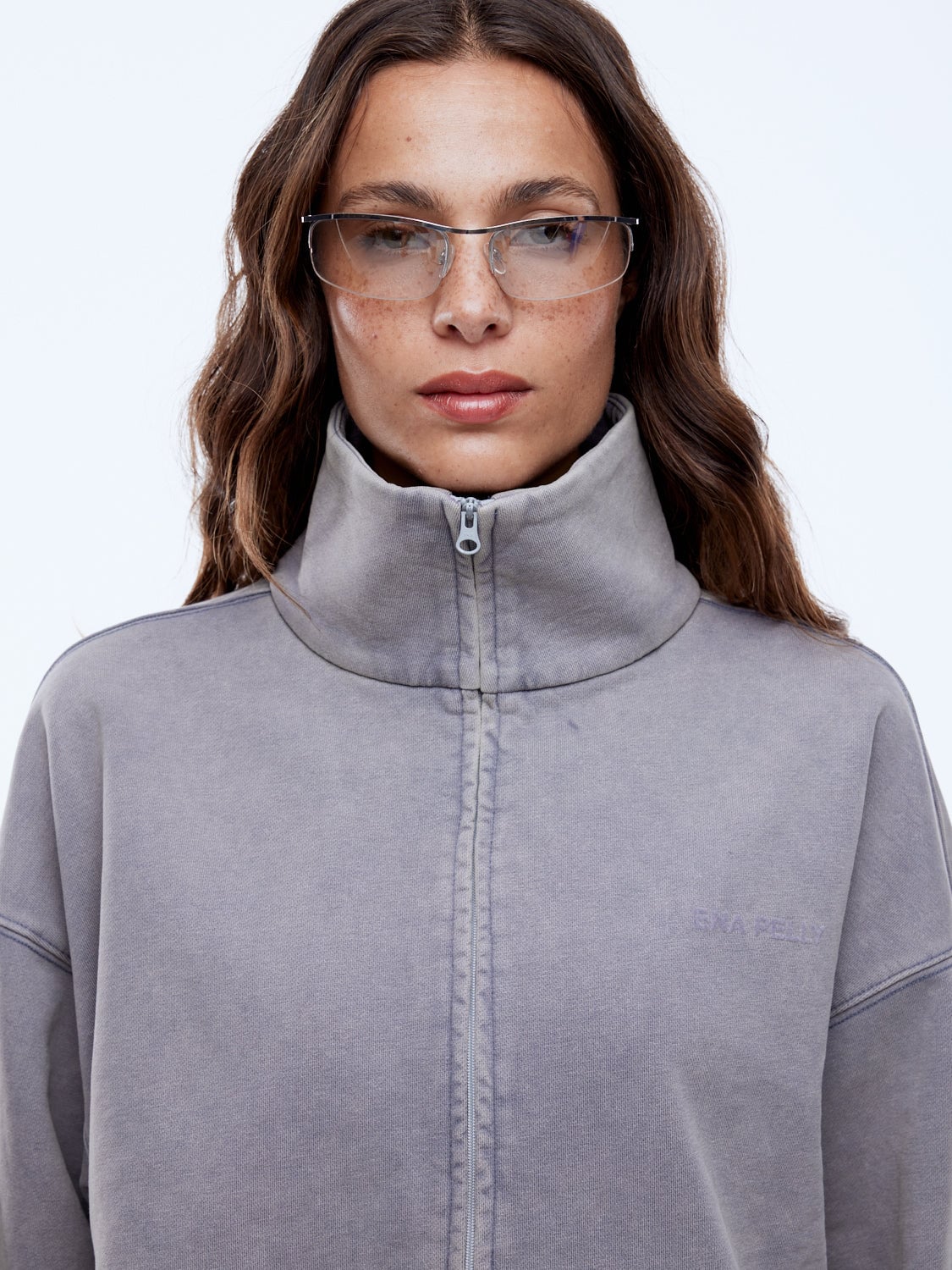 Ena Pelly Paris Zip Thru Sweater - Image 2