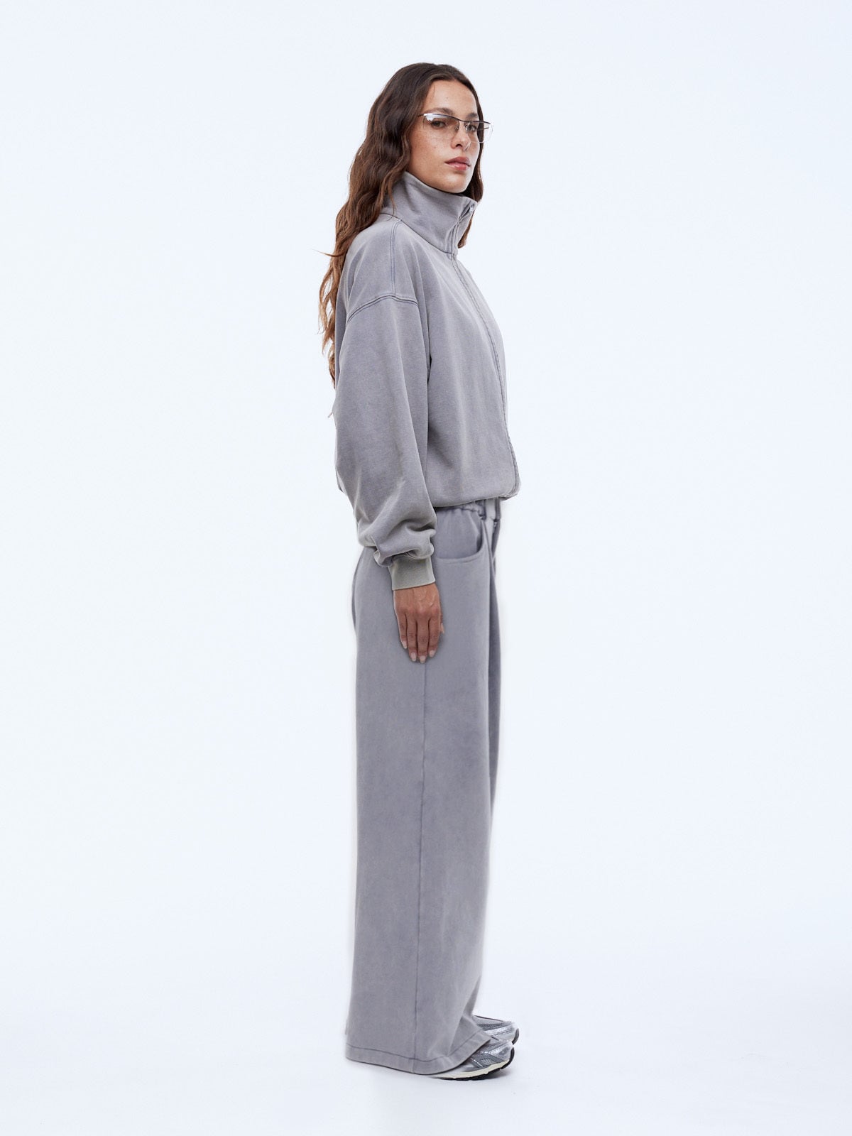 Ena Pelly Paris Zip Thru Sweater - Image 3