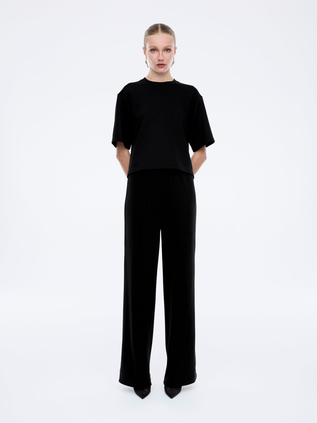 Ena Pelly Alessa Relaxed Soft Jersey Tee - Image 1