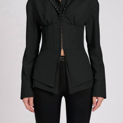 ELIYA THE LABEL Lenny Shirt | Black - Image 1