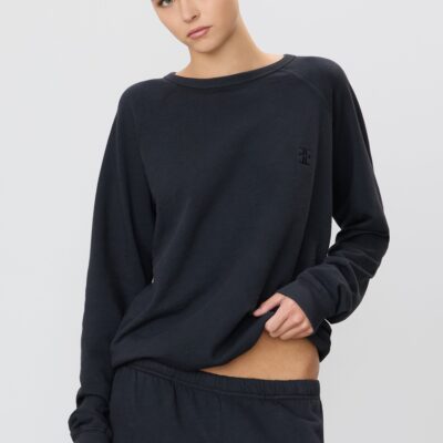 Eterne Oversized Raglan Sweatshirt - Image 2