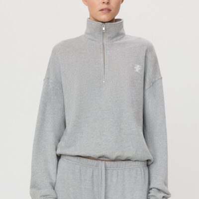 Eterne Oversized Half-zip Sweatshirt - Image 2
