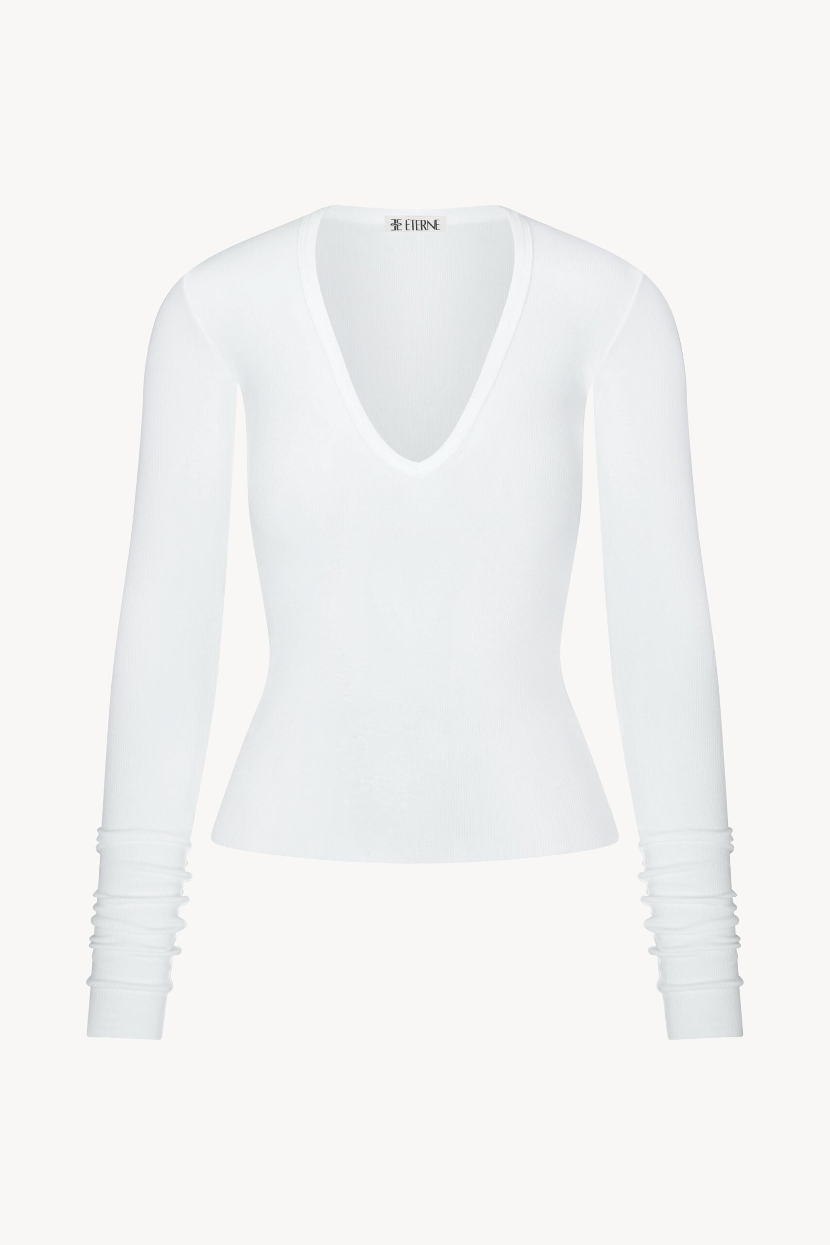 Eterne Long Sleeve V-neck Top - Image 1