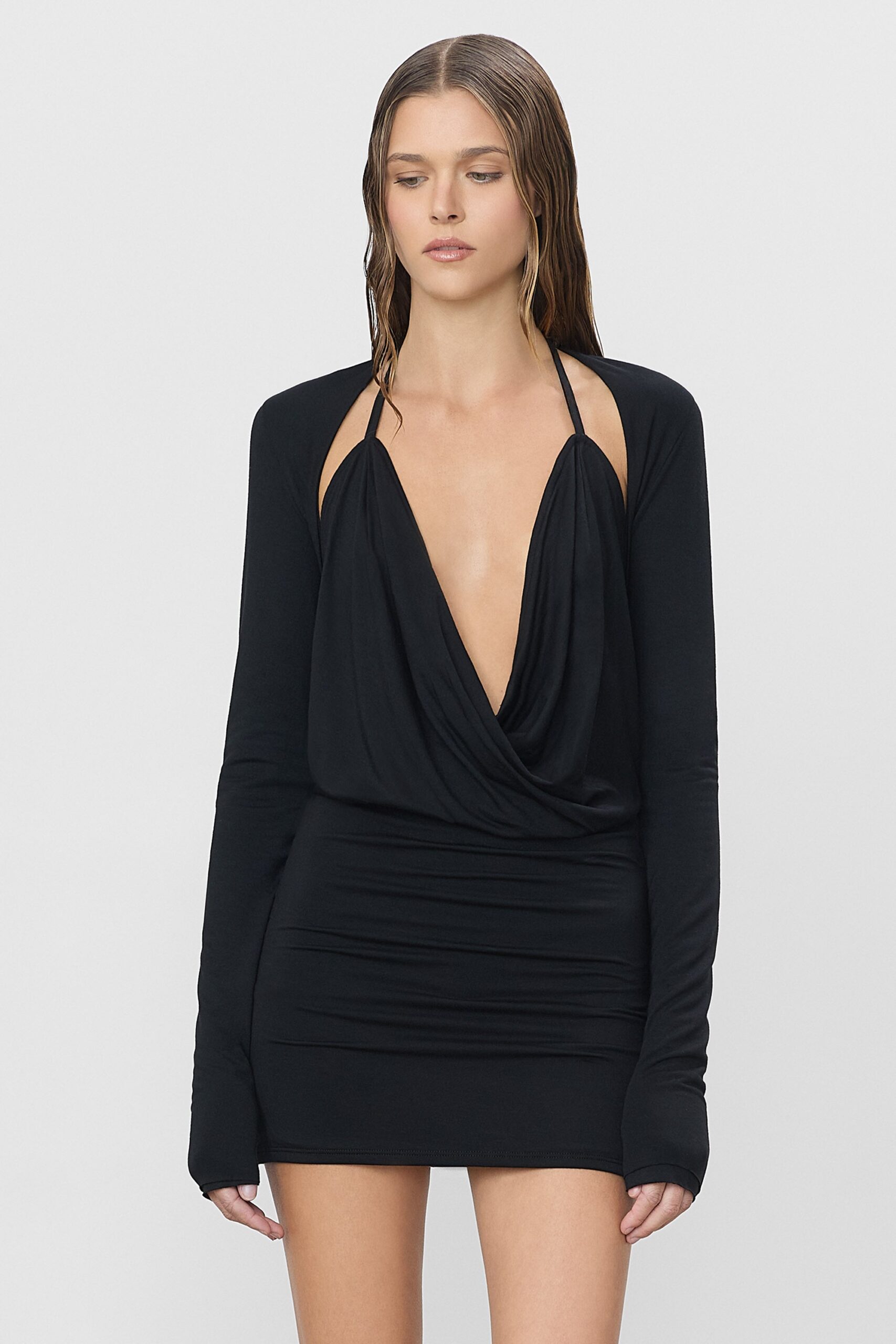 Eterne Long Sleeve Shrug - Image 2