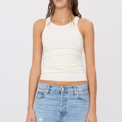 Eterne High Neck Fitted Tank - Image 2
