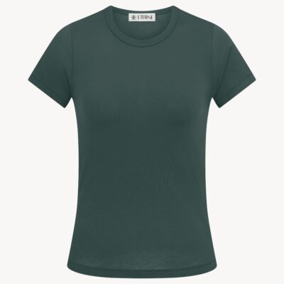 Eterne Fitted Crewneck Short Sleeve T-shirt - Image 1