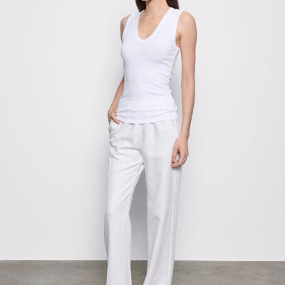 Enza Costa Twill Everywhere Pant | Off White - Image 2