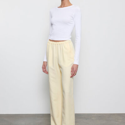 Enza Costa Twill Everywhere Pant | Flan - Image 2