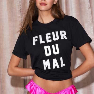 fleur du mal Unisex Logo Tee - Image 2