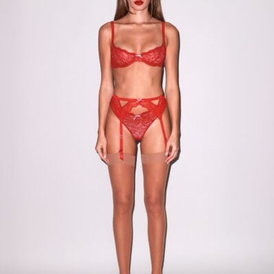 fleur du mal Sheer Thigh High Stocking - Image 2