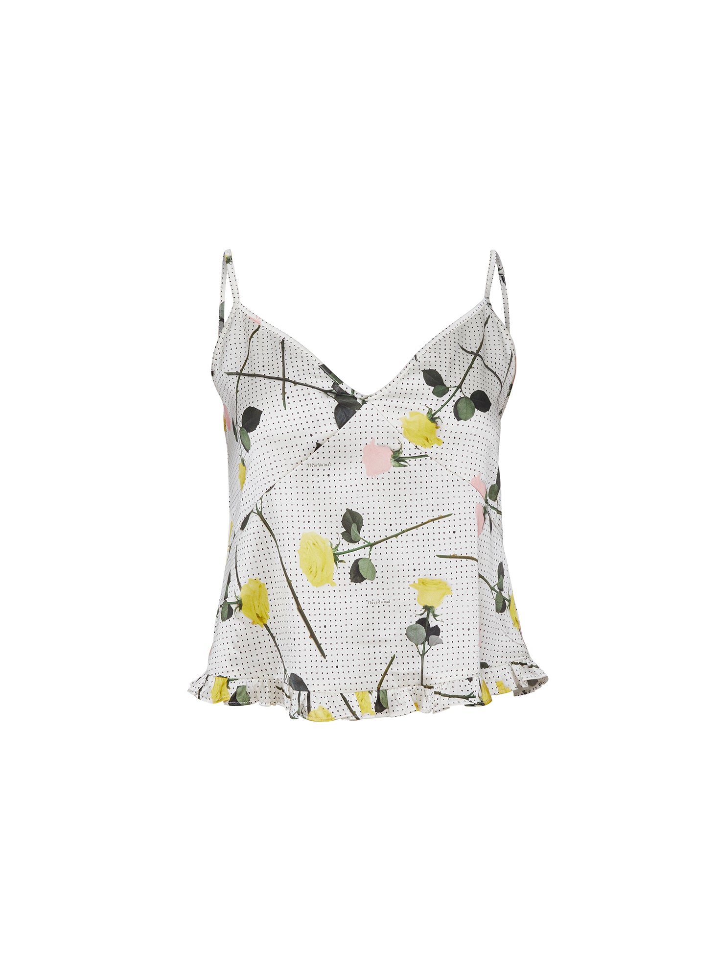 MNFDM140826065934081_3 fleur du mal Ruffle Cami - Image 3