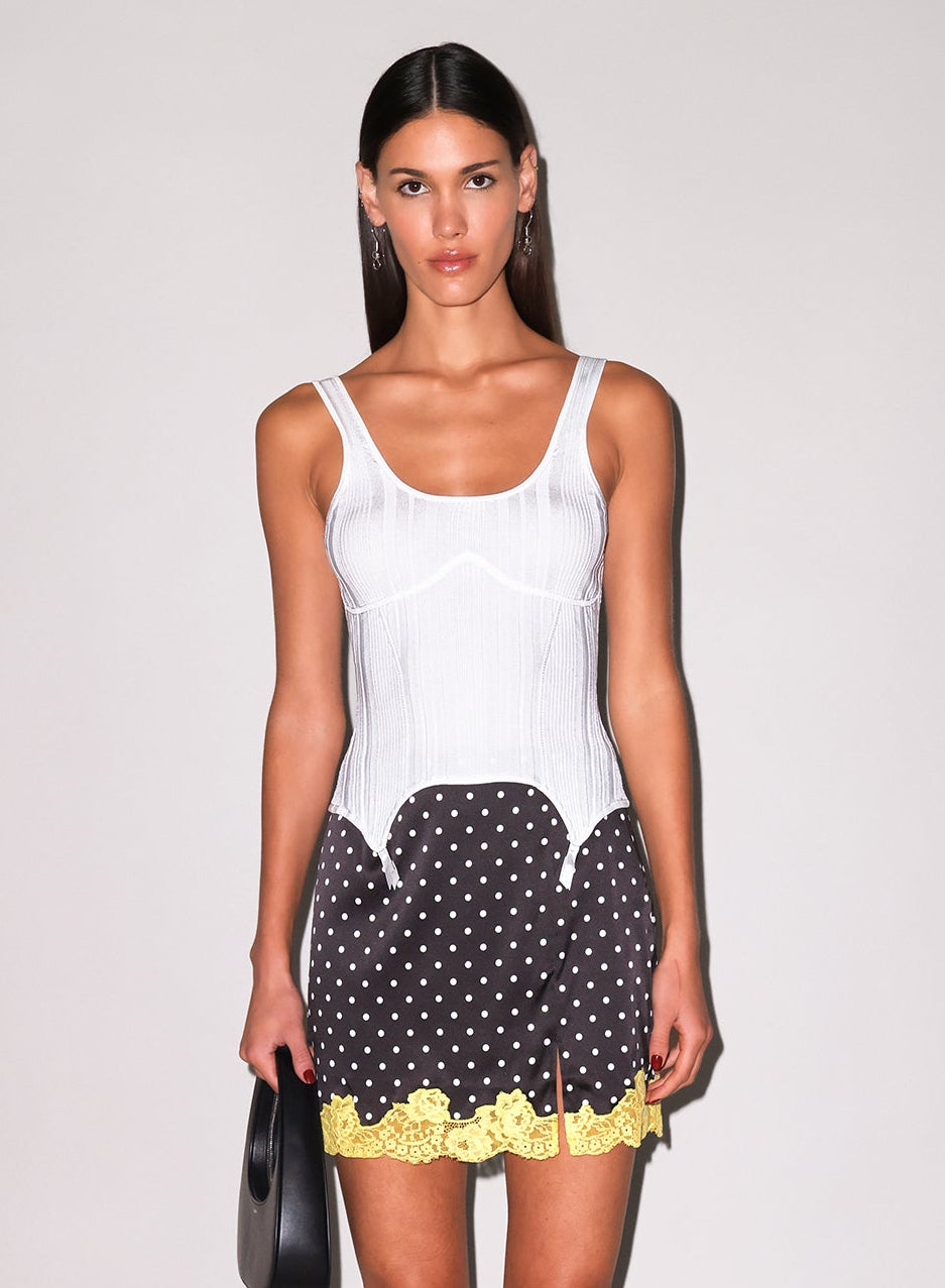 fleur du mal Rib Garter Top - Image 1