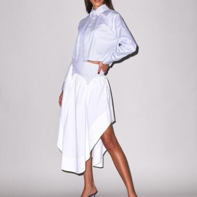fleur du mal Poplin Garter Skirt - Image 2