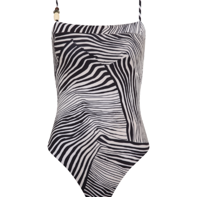 Fella Swim Phillip Full Piece | Zebra - Image 1