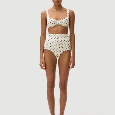Fella Swim Marco Bottom | Cream Polka Navy - Image 2