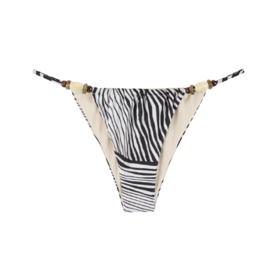 Fella Swim Giuseppe Beaded Bottom | Zebra - Image 1
