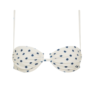 Fella Swim Gabriel Top |Cream Polka Navy - Image 1